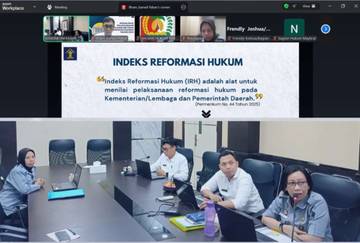 Kemenkum Pabar Dorong Kesiapan Pemda Hadapi Penilaian IRH