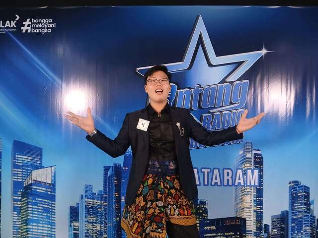 Marvel Juarai Bintang Radio 2025 RRI Mataram