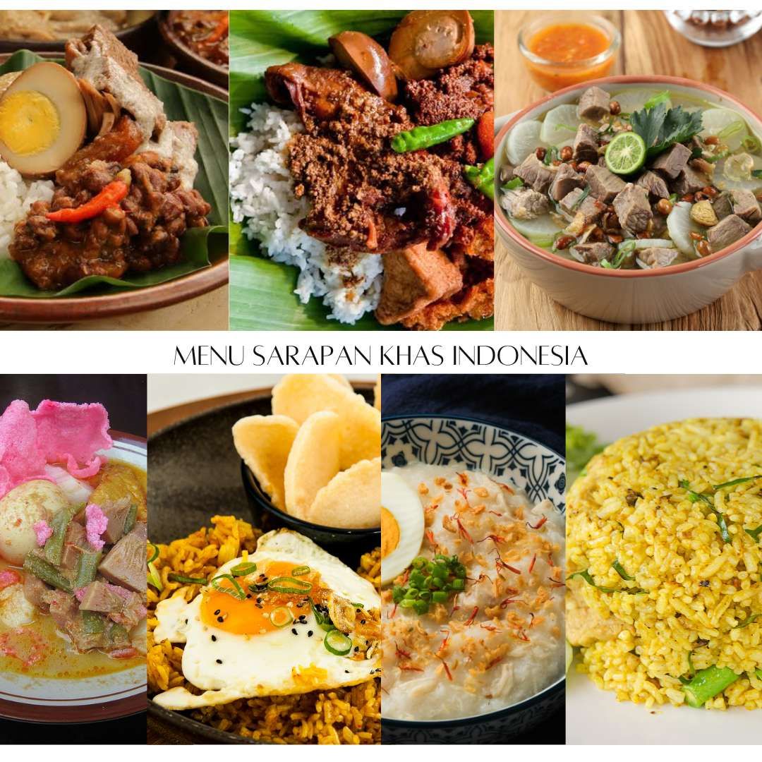 Menu Sarapan Khas Indonesia