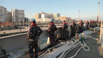 Produk Indonesia Tampil di KRI Sultan Iskandar Muda-367 di Mesir