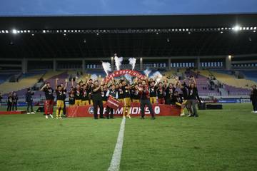 Tri Brata Rafflesia Angkat Trofi Liga 4 Nasional