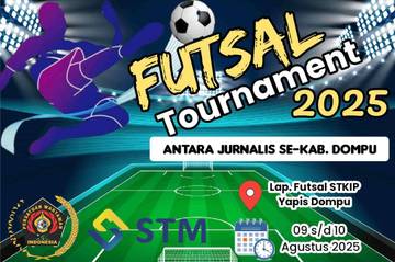 STM Dukung PWI Gelar Turnamen Futsal Antar Wartawan