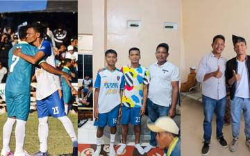 Eks Pemain Timnas Berikan Motivasi Pemain Muda Bima