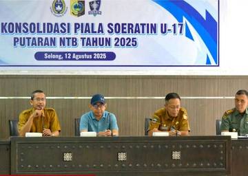 Pemkab Lotim Matangkan Persiapan Piala Soeratin U-17 NTB