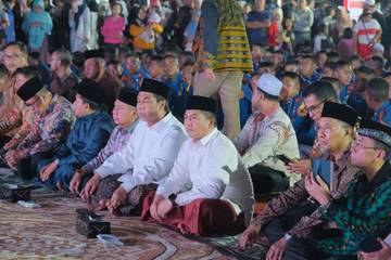 Hadiri Tasyakuran HUT ke-80 Kemerdekaan RI, Kanwil Kemenkum NTB Serukan Kebersamaan