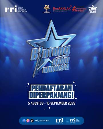 Pendaftaran Bintang Radio 2025 Resmi Diperpanjang