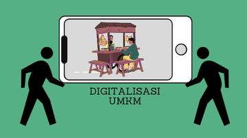 Digitaliasi UMKM, Permudah Pelanggan Berinteraksi 