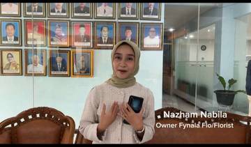 Merangkai Kreativitas, Mahasiswa Muda Tekuni Bisnis Buket