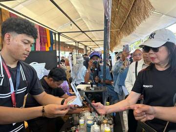 Permudah Transaksi Masyarakat, Qris Hadir di Event MotoGP