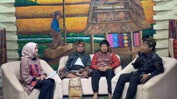 RRI Mataram Adakan DLS di Penginang Lombok Artshop