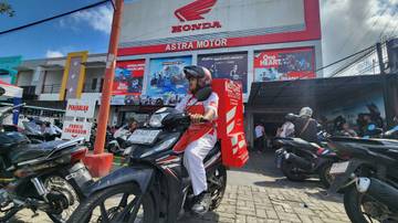 Alami Aki Drop di Jalan, Bisa Dilayani Honda Care