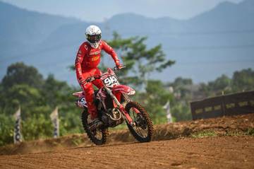 Arsenio Algifari Siap Tampil All Out di Final Kejurnas Motocross 2025