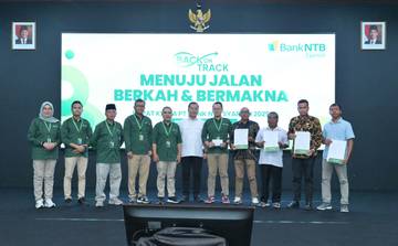 Bank NTB Syariah Teken Empat Pembiayaan Koperasi Merah Putih Dukung UMKM NTB