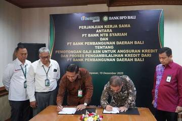 Taati Ketentuan SIPD, BPD Bali Kolaborasi dengan Bank NTB Syariah