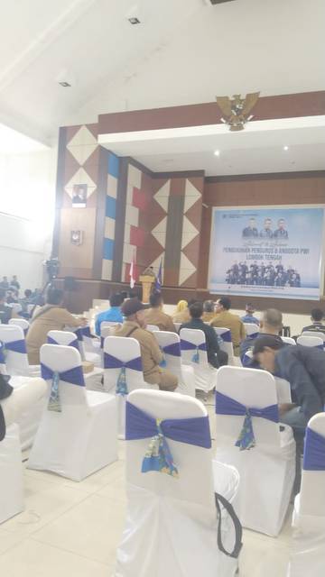 PWI Loteng: Pers Mengawasi Pembangunan demi Kepentingan Publik