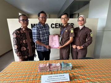 Belum Vonis, TSK Sori Paranggi Cicil Kerugian Negara