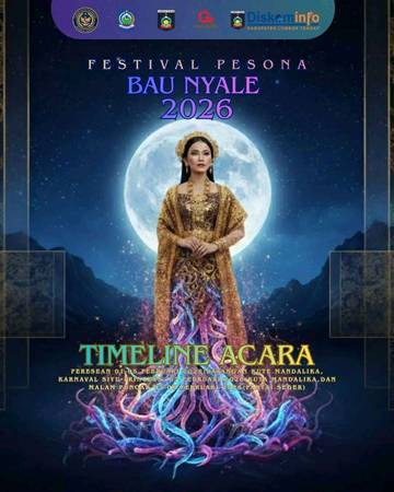 Festival Pesona Bau Nyale 2026 Siap Digelar