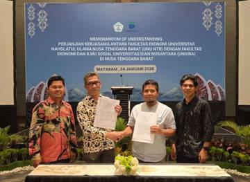 UNU–Undira Jalin Kerja Sama Percepat Pembangunan Berkelanjutan di NTB 