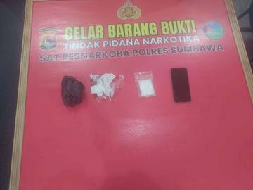 Coba Kabur, Pengedar dari KSB Ditangkap di Alas