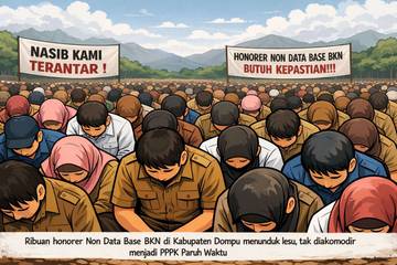 Tak Ada Celah, Honorer Non Database Diangkat Kembali