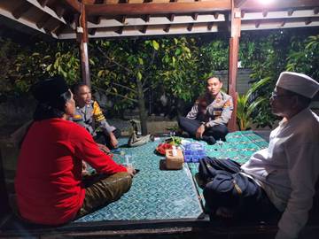 Kapolsek Selaparang Temui Ketua MUI NTB Bahas Kamtibmas