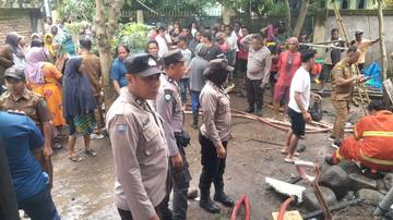  Dua Rumah di Kelurahan Penanae Kota Bima Terbakar