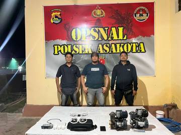 Polsek Asakota Amankan Dua Terduga Pembobolan Rumah