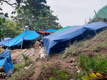 Tambang Emas Ilegal di Loteng Ramai Diserbu Warga, Polisi Turun Beri Imbauan Humanis