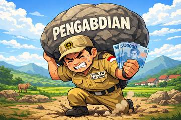 Di Tengah Defisit, PPPK Paruh Waktu Dompu Menjerit Pelan