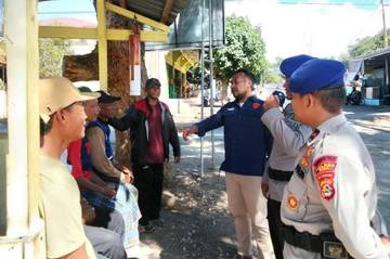 Satpolairud Polres Bima Patroli Rutin Amankan Teluk Bima