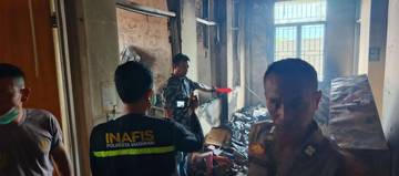 Polisi Dalami Penyebab Kebakaran Ruang Vaksin Puskesmas Babakan