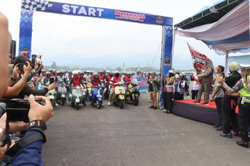 Ribuan Bikers Ramaikan Bhayangkara Riding Day 2026