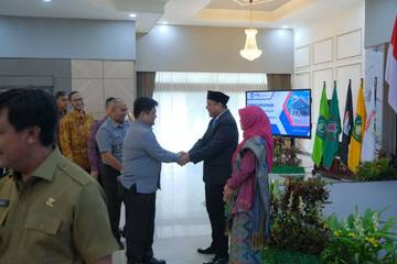 Kemenkum NTB Hadiri Pengukuhan Kepala Perwakilan BPKP Provinsi NTB