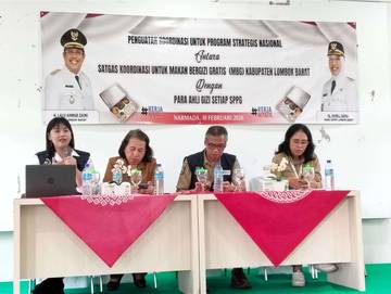 Belum Ada SPPG Lombok Barat Terima Surat Peringatan