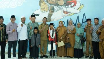 Muhammad Zian Fahrezi, Qori Cilik Kota Bima Juara Internasional