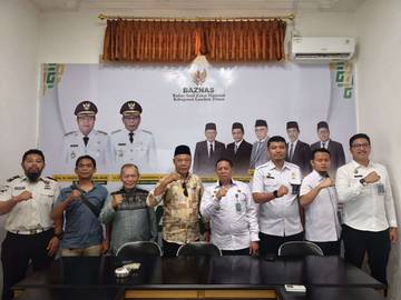Baznas Lotim Dukung Baju Koko untuk Santri Lapas Selong 