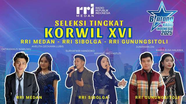 Panggung Akbar Bintang Radio 2025 Tingkat Korwil 16 