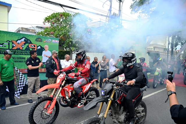 Bobby Nasution Lepas Peserta GIXA North Sumatra 2025