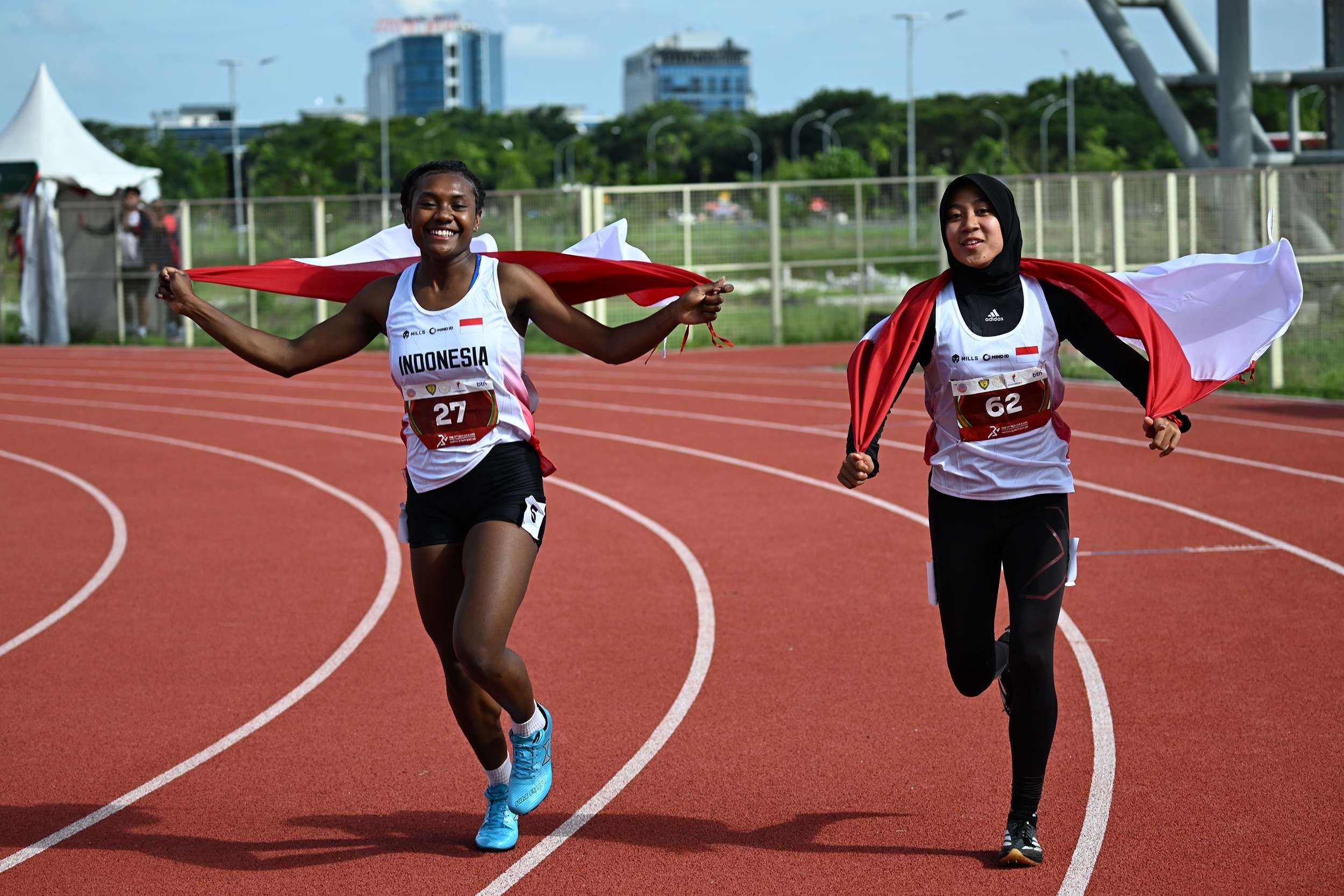 Atlet Indonesia Borong 6 Medali Nomor 100 Meter