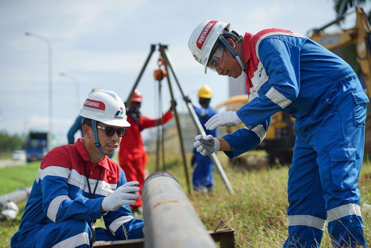 Pertagas Menyalurkan Gas Bumi di KEK Sei Mangkei