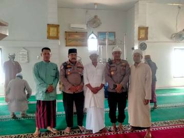 Polres Palas Gelar Jumat Curhat di Masjid Ar-Rahim