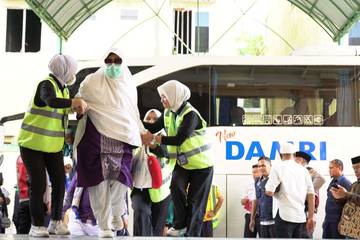 3.943 Jemaah Haji Sumut Sudah Kembali Ketanah Air
