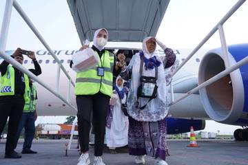 Jemaah Haji Kloter 20 Kembali Ketanah Air Utuh