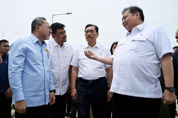 Tiga Menteri Tinjau TSTH2 Humbahas 