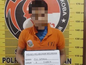 Sat Narkoba Polres Pelabuhan Belawan Tangkap Pengedar Sabu