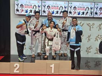 Judo Sumut Dulang Perak dan Perunggu PON Beladiri