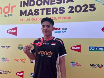 Ubaidillah Sukses Rebut Gelar Indonesia Masters Super 100