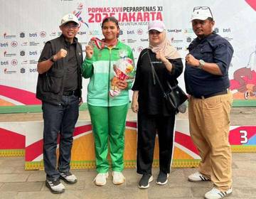 Atletik Sumut Sumbang Perak di Popnas 2025 