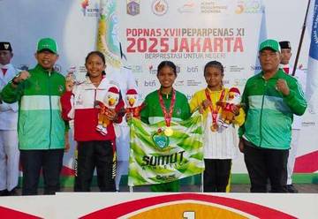 Atletik Kembali Sumbang Emas di Popnas 