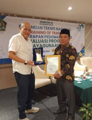 Kanwil Kemenag Sumut Raih Peringkat 3 Pengumpul Wakaf Uang